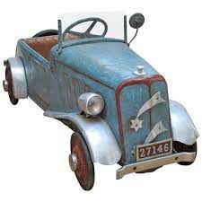 Vintage Child S Peddle Car Toy Pedal Cars Vintage Riding Toys Pedal Cars