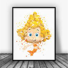 Bubble Guppies Deema Art Print Poster In 2020 Posters Art Prints Art Prints Card Art