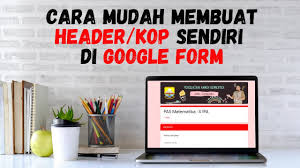 Begitulah cara membuat tampilan soal di google form/formulir menjadi seperti tampilan chat dengan cara yang mudah dan cepat. Cara Mudah Membuat Kop Soal Di Google Form Menggunakan Canva Youtube