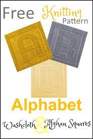 Shop for crochet, knitting, quilting and sewing patterns, as well as card making projects and supplies, beading kits, yarn, fabric and more at annie's. Free Alphabet Dishcloth Or Afghan Squares Knitting Pattern