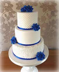 Royal Blue Wedding Cake Royal Blue Wedding Cakes Simple Wedding Cake Wedding Cake Designs