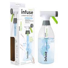 Casabella Infuse Glass Cleaner 1 Refillable Spray Bottle 1 Cleaning Spray Concentrate Fragrance Free Target