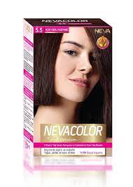 Nevacolor Premium Sac Boyasi 5 5 Acik Kizil Kestane Sac Sac Boyasi Renkler