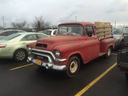 Image result for Flame Red 1955 GMC