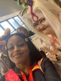 My husband is currently there but our daughter started not feeling well and  like she was going to pass out so me and her are home for the evening. We  plan on