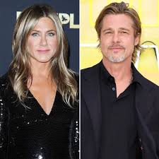 Jen Aniston And Brad Pitt Were A Little Nervous For Fast Times Reunion In 2020 Brad Pitt Jen Aniston Celebrity News