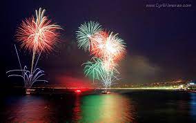 Petit pays au grand cœur. Feu D Artifice A Nice Par Feerie