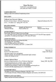 Format For Cv For Engineering Student Latest Resume - http://www ...