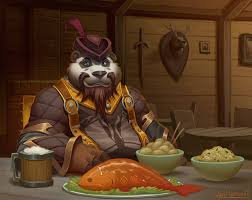 Pandaren In Tavern By Vanharmontt On Deviantart World Of Warcraft Characters Warcraft Art World Of Warcraft