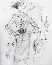 Gregory Weir Quiton On Instagram Drawing Perspectives And Garment Draping On Artifelle During Last Week S Live Class Thank You To All Who Attended From All