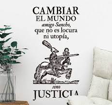 Don quijote y sancho panza. Vinilo Pared Sancho Panza Refran Tenvinilo