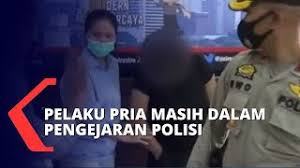 Viral Video Mesum Di Halte Kramat Raya Polisi Berhasil Tangkap Pelaku Perempuan Youtube