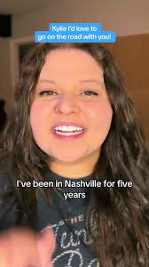 @Kylie Morgan i’d love to be your opener