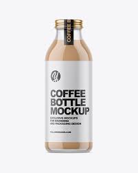 Layered psd through smart object insertion license: Ice Coffee Bottle Mockup All Free Psd Mockups