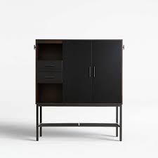 Crafted from manufactured wood, its. Tatum Entryway Shoe Storage Cabinet Reviews Crate And Barrel