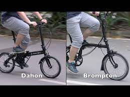 Dahon vs tern folding bikes and family feuds updated gizmodo uk. Brompton Vs Dahon Folding Bike A New Comparison Youtube