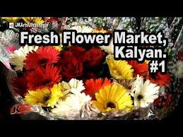 Fresh Flower Market Tour Kalyan Near Mumbai Part 1 Jk Arts 1132 Youtube Fresh Flower Market Flower Market Kalyan