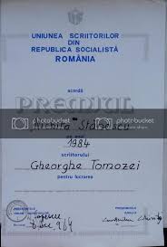 Premiul Nichita Stanescu 1984 Ptr Gheorghe Tomozei Semnata De D R Popescu Okazii Ro