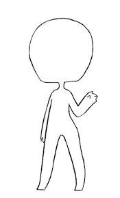 Free Base 1 By Unipoo On Deviantart Drawing Base Chibi Drawings Cute Drawings
