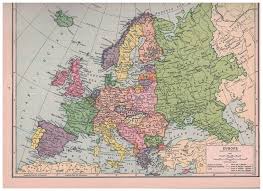 Prenota una vettura con il noleggio auto solo andata e riconsegnala in un luogo diverso. 1939 Map Of Europe Map Of England And Wales On The Reverse Europe Map Atlas Map Map