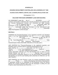 (1) these rules may be cited as the housing development (control and licensing) rules 2008. Sale And Purchase Agreement Land And Building Ministry Of