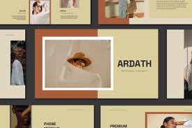 Download Ardath Powerpoint Template In Presentation Templates On Yellow Images Creative Store