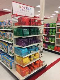 Target Endcap Retail Design Rainbow Of Colors Glade Info Boxes Retail Design Color Collection Design