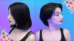 You no longer have the option of a ponytail on a lazy day, and you certainly can't hide behind your hair when you're feeling underconfident. Giving Myself A Short Haircut Diy Short Haircut Youtube