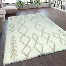 Ganz gleich, für welche farben sie sich entscheiden, diese hochflor. Deep Pile Rug Scandi Look Cream Rug24