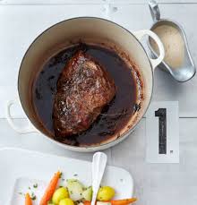 Kalbsbraten Mit Steinpilzsauce Rezept Steinpilzsauce Kalbsbraten Lebensmittel Essen