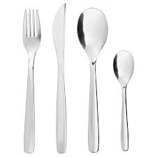 Mopsig 16 Piece Flatware Set Ikea In 2020 Flatware Set Cutlery Set Ikea