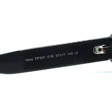 Tom Ford Nora Cat Eye Sunglasses Black TF937 01B