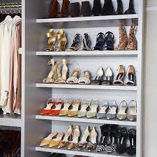 There are 459 closet shoe rack for sale on etsy, and they cost $92.09 on average. Custom Shoe Shelves Design Ideas