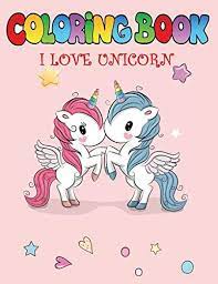 You can choose other coloring pages for kids from unicorn category. I Love Unicorns Coloring Book A Princess Unicorn Coloring Page For Children By Wright Lisa Amazon Ae