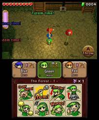 Dressing in goron garb gives some immunity to fire, kokiri clothes allow for multiple arrows to be fired in a spread, and the legendary dress increases the drop rate for hearts. The Legend Of Zelda Tri Force Heroes 3ds Kaufland De
