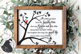 Maybe you would like to learn more about one of these? A Limb Has Fallen Svg Memorial Cut File 1037093 Cut Files Design Bundles