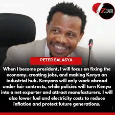 When I become president, I will focus