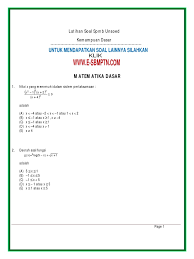 We did not find results for: Soal Ujian Mandiri Uns 2019