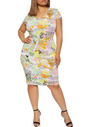 Check spelling or type a new query. Plus Size Newspaper Print T Shirt Dress