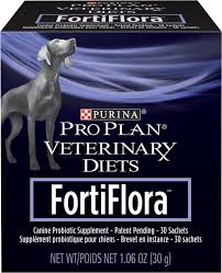 Purina Pro Plan Veterinary Diets Fortiflora Probiotic Gastrointestinal Support Dog Supplement 30 Packets Chewy Com Dog Supplements Dog Probiotics Purina Pro Plan