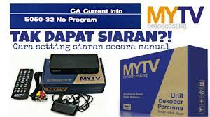 No need to do any setting at all, can use directly. Cara Pemasangan Decoder Mytv Dvb T2 Unit Dekoder Percuma Bsh B40 Youtube