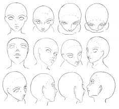 Start on either the left or right side of the circle at its widest point. How To Draw Anime Faces From Different Angles Novocom Top