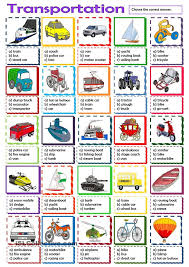 transportation transportation worksheet transportation activities transportation