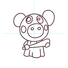 Boku no hero academia found 58 free boku no hero academia drawing tutorials which can be drawn using pencil, market, photoshop, illustrator just follow step by step directions. How To Draw Roblox Piggy Character Easy Step By Step Art Lesson