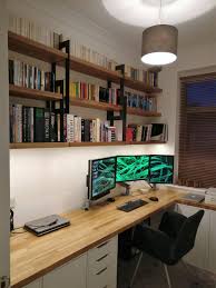 Box Room Office Refurb And Shelf Build Handmade Crafts Howto Diy Small Home Offices Rustic Home Offices Box Room Bedroom Ideas