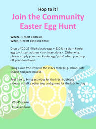 Plan ahead where you will be hosting the easter egg hunt. How To Plan A Community Easter Egg Hunt Easter Egg Hunt Easter Eggs Egg Hunt