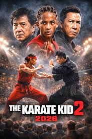 🥋 THE KARATE KID 2 (2026) Starring: Jackie Chan • Jaden Smith • Donnie Yen The Karate Kid 2 (2026) returns to the dojo with greater stakes, deeper lessons, and even more