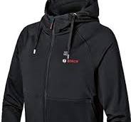 Veste Homme Veste Chauffante Veste Chaude De Travail Bosch Professional  Veste Sweat Chauffante GHH 12+18V XA (avec Adaptateur De Charge USB GAA ...