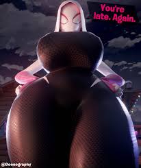 fortnite, fortnite: battle royale, marvel, spider-man (series), spider-gwen  (fortnite) - R34 Vault