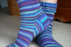 Collection of easy vintage knit stitch patterns. Ravelry Basic Socks Pattern By Winwick Mum